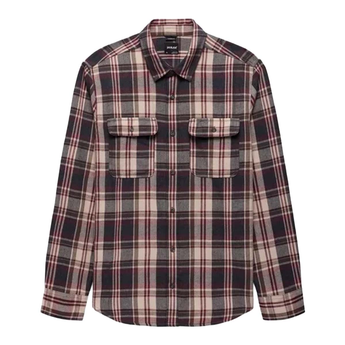 Prana - Westbrook Flannel Shirt - Deep Vino