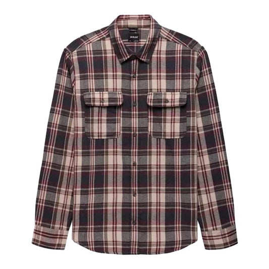 Prana - Westbrook Flannel Shirt - Deep Vino