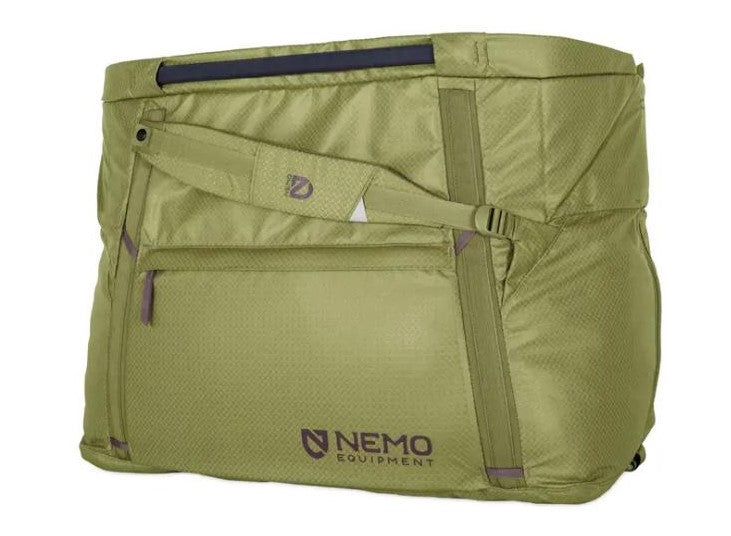 Nemo - Double Haul 100L Convertible Duffel & Tote - Black