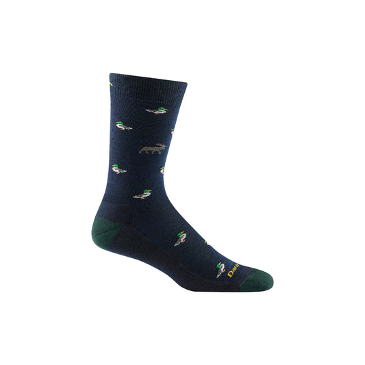 Darn Tough - Duck Duck Moose Crew Lightweight With Cushion - Eclipse