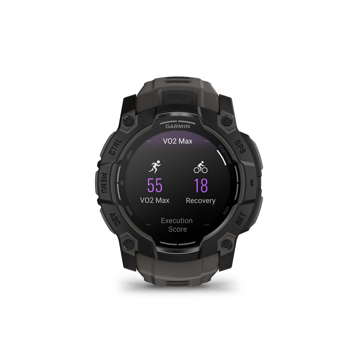 Garmin - Instinct 3 - 50mm AMOLED - Black/Charcoal