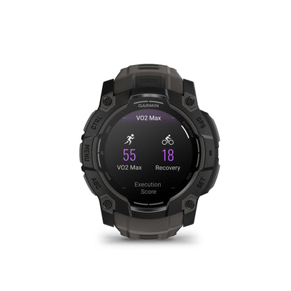 Garmin - Instinct 3 - 50mm AMOLED - Black/Charcoal