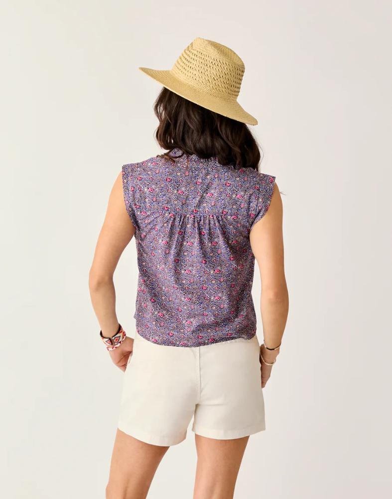 Carve Designs - Reagan Top - Women's - Rum Floral
