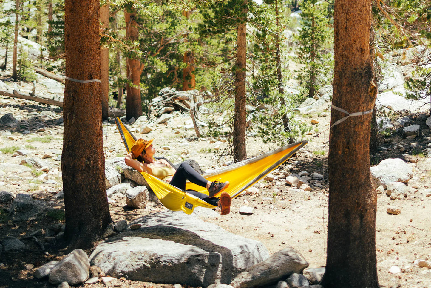 Eagles Nest Outfitters - SuperSub UL Hammock - Yellow Steel