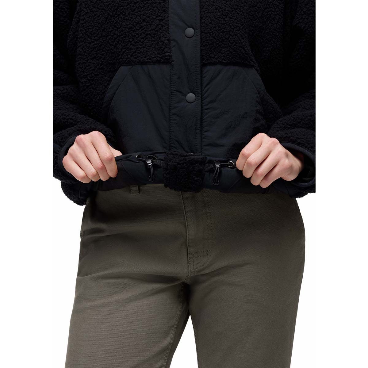Prana - Encinitas Fleece Jacket - Black