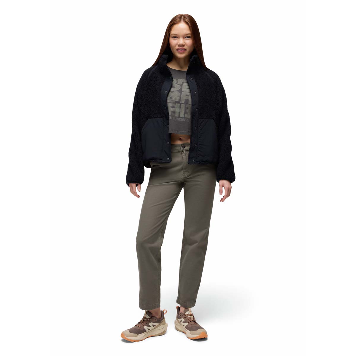 Prana - Encinitas Fleece Jacket - Black