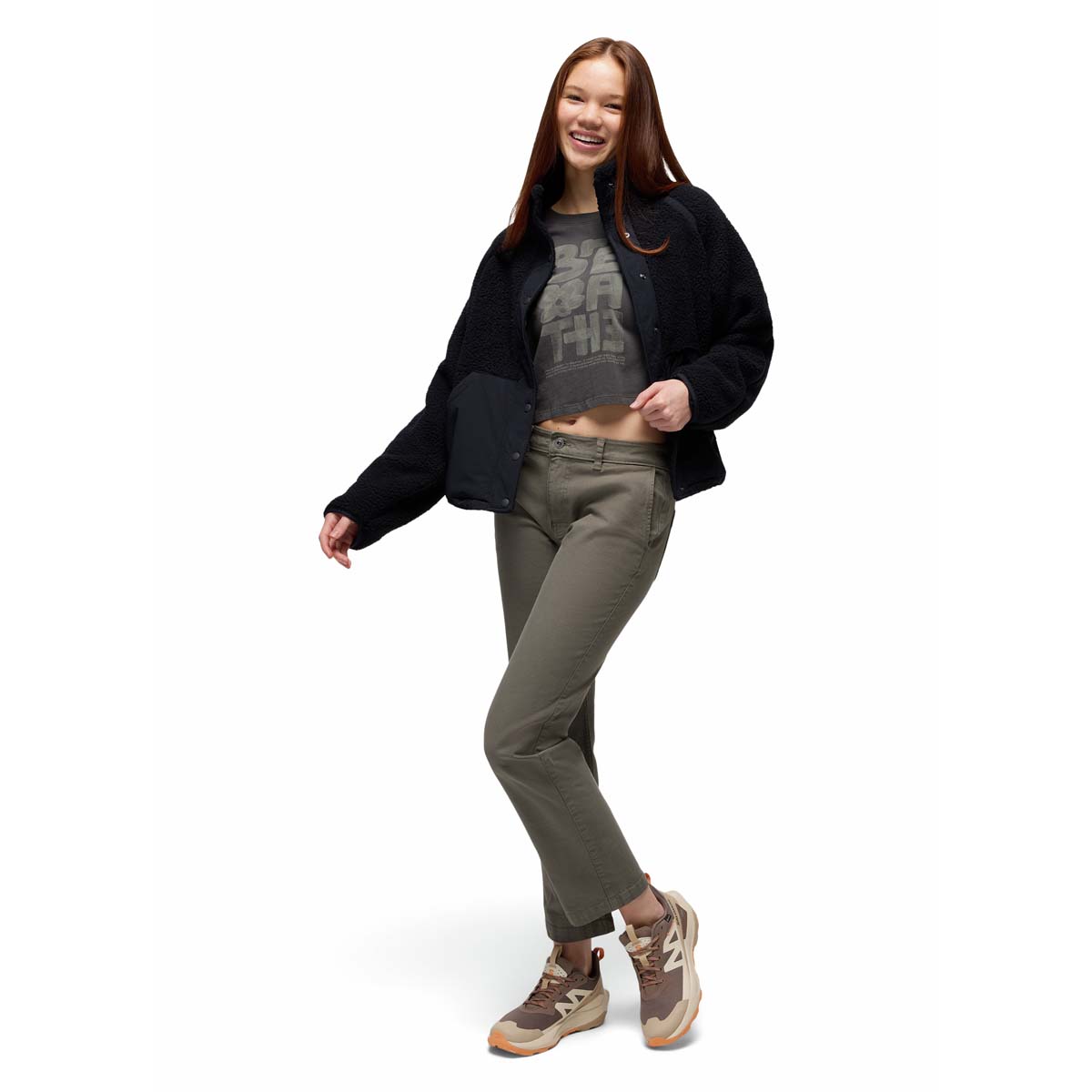 Prana - Encinitas Fleece Jacket - Black