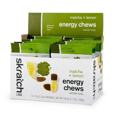 Skratch Labs - Energy Chews Sport Fuel - Blueberry with Caffeine