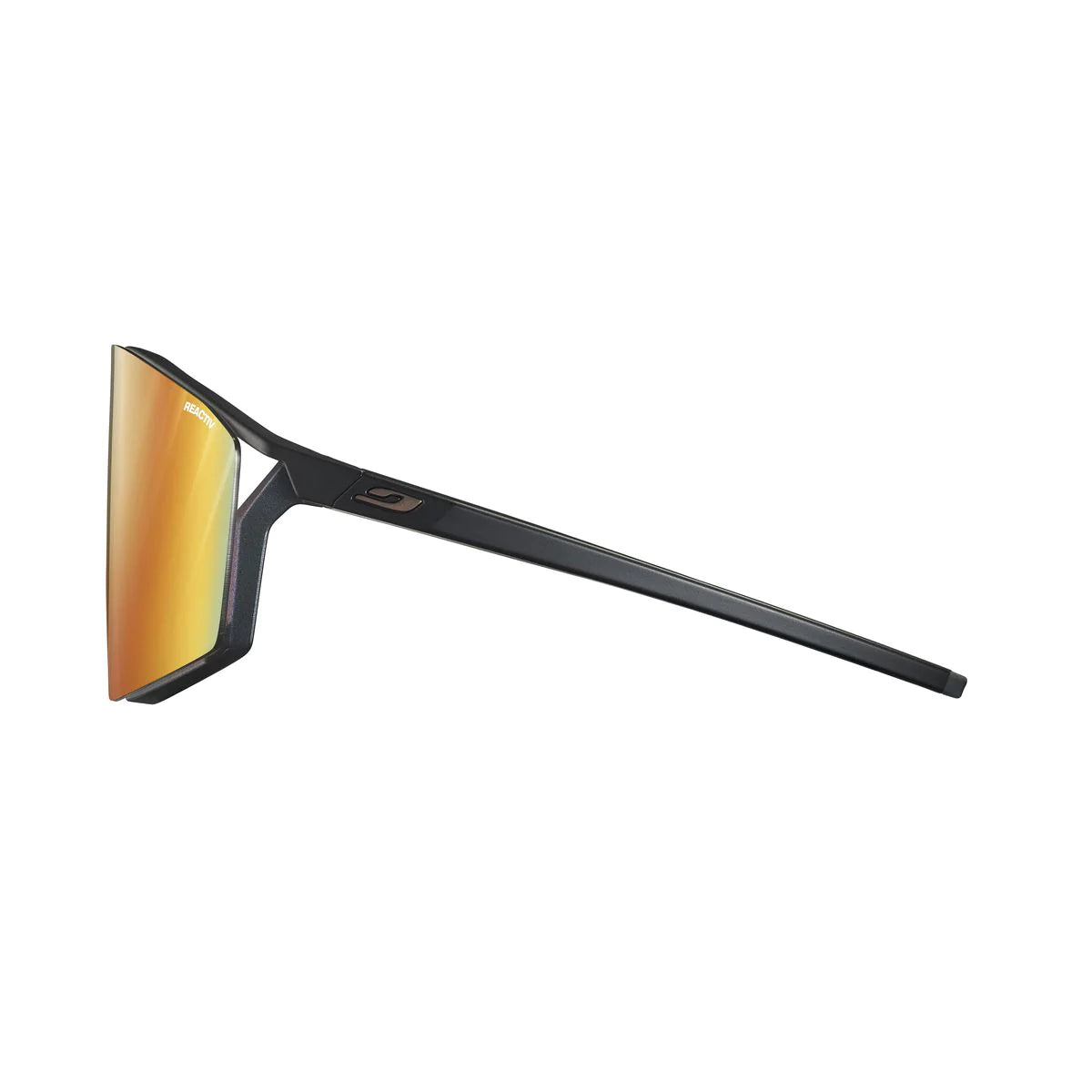 Julbo - Edge - Translucent Black / Matte Orange; REACTIV 0-3 High Contrast