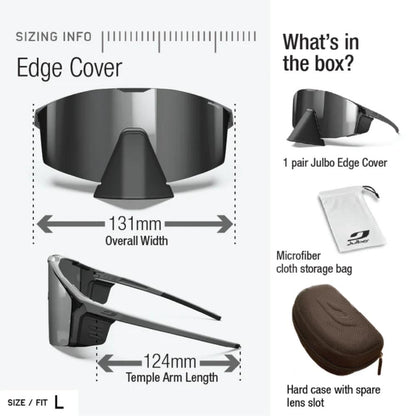 Julbo - Edge Cover - Light Brown / Dark Brown; Spectron 4