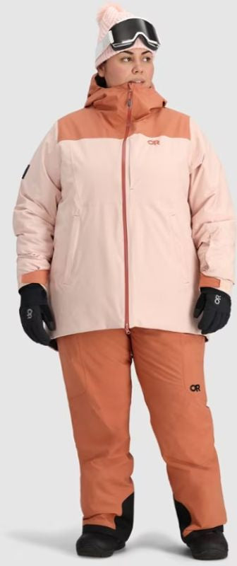 Outdoor Research - Women's Snowcrew Pants-  Plus - Cinnamon