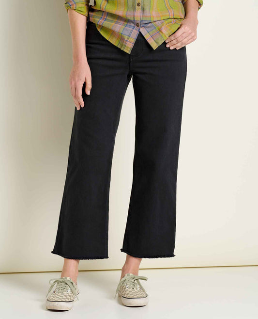 Toad and Co - Balsam Cut Off Pant - Women's - Washed Black