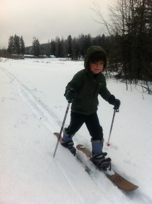 Altai - Balla Hok Kids Ski With Universal Kids' Binding