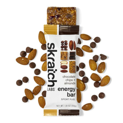 Skratch Labs - Energy Bar Sport Fuel - Chocolate Chips & Almond