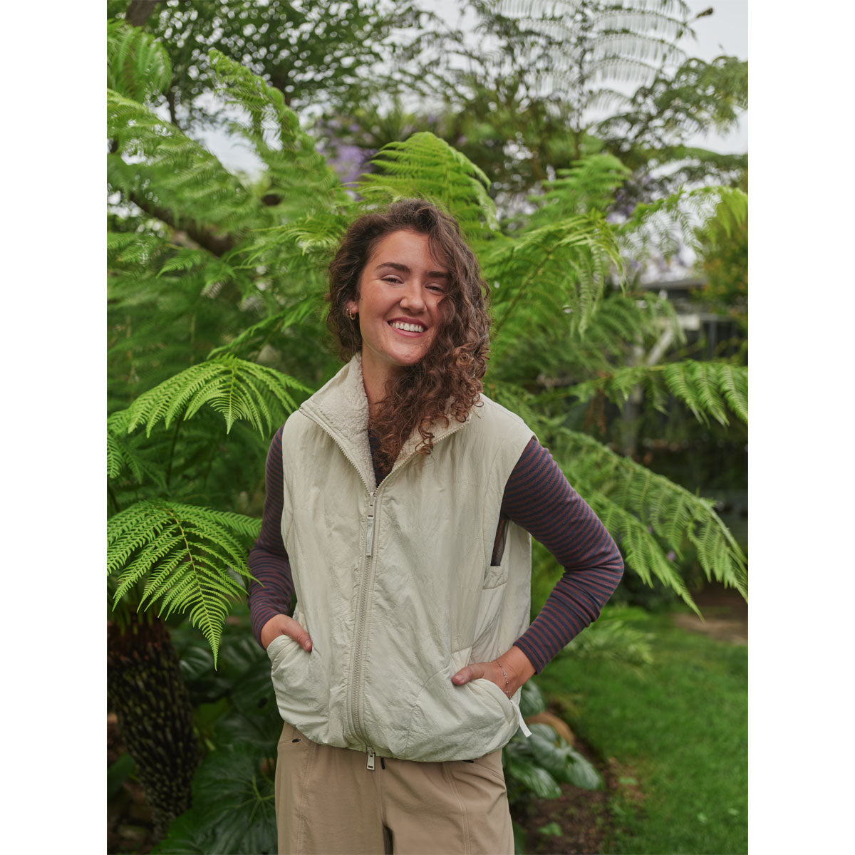Prana - Encinitas Reversible Vest - Beach Pebble