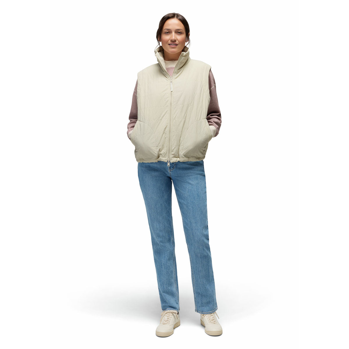 Prana - Encinitas Reversible Vest - Beach Pebble