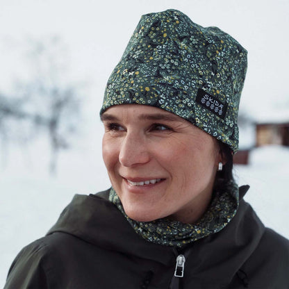 Skida - Alpine Fleece-Lined Hat - Evergreen