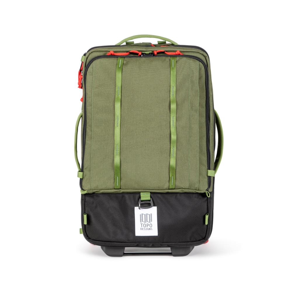 Topo Designs - Global Travel Bag Roller - Stone Blue/Forest