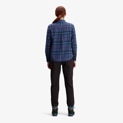 Topo Designs - Mountain Shirt Long Sleeve - Women's - Bone White Mul Plaid