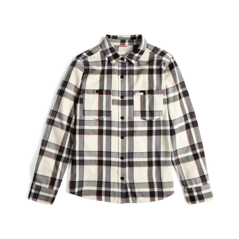 Topo Designs - Mountain Shirt Long Sleeve - Women's - Bone White Mul Plaid