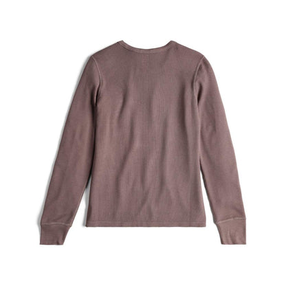Topo Designs - Global Waffle Crew - Women's - Peppercorn