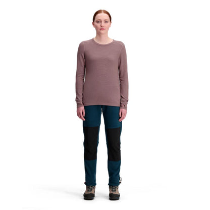 Topo Designs - Global Waffle Crew - Women's - Peppercorn
