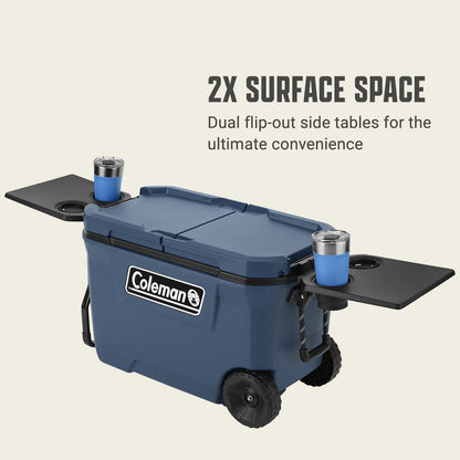 Coleman - Flex N Go Cooler Wheeled 62 QT