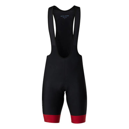 Pearl Izumi - Attack Bib Short - Men's - Black/Red Dahlia