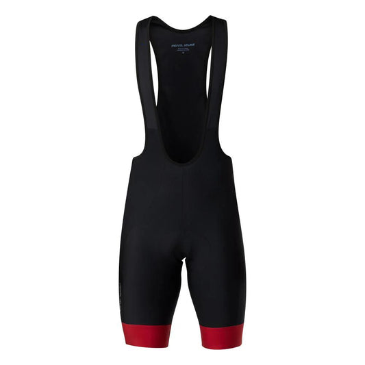 Pearl Izumi - Attack Bib Short - Men's - Black/Red Dahlia