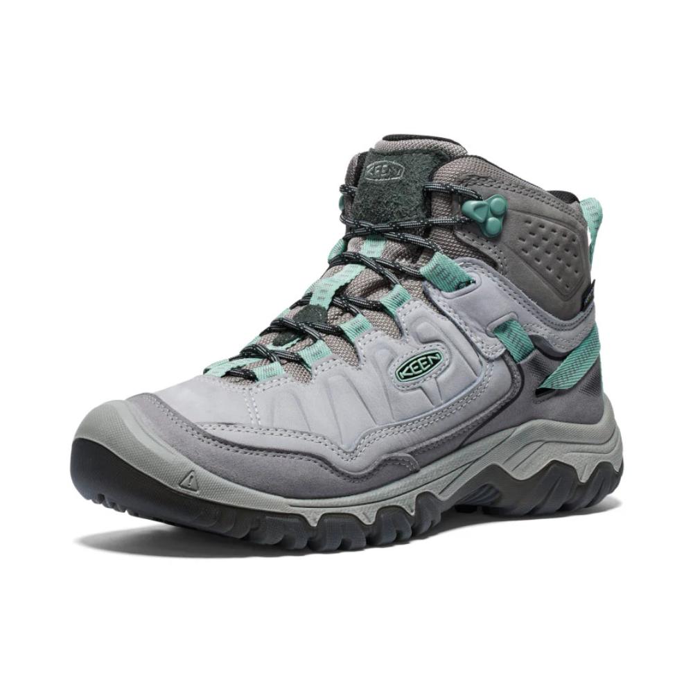 Keen - Targhee IV Mid WP - Women's - Alloy/Granite Green