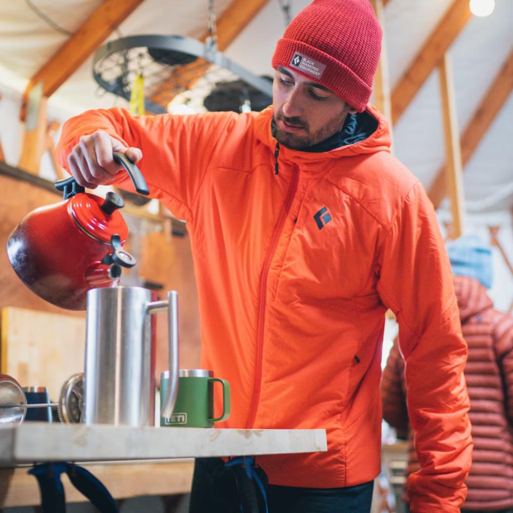 Black Diamond - First Light Stretch Hoody - Men's - Octane