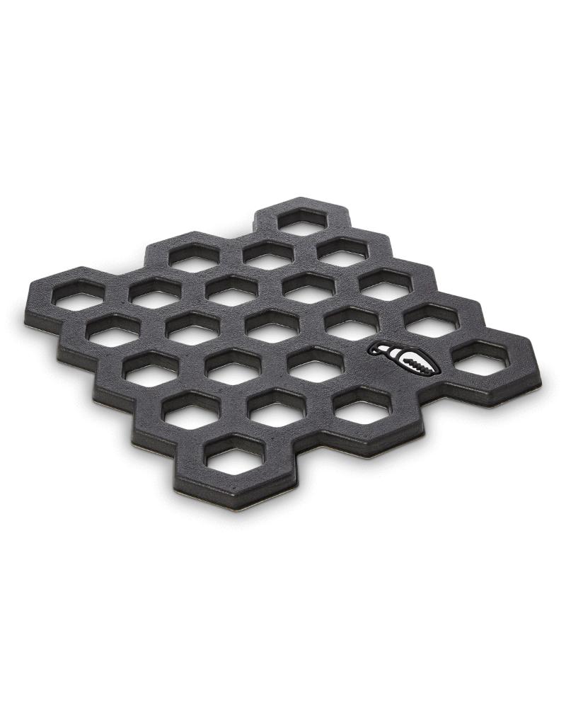Crab Grab - Crab Trap Snowboard Stomp Pad - Black White Swirl