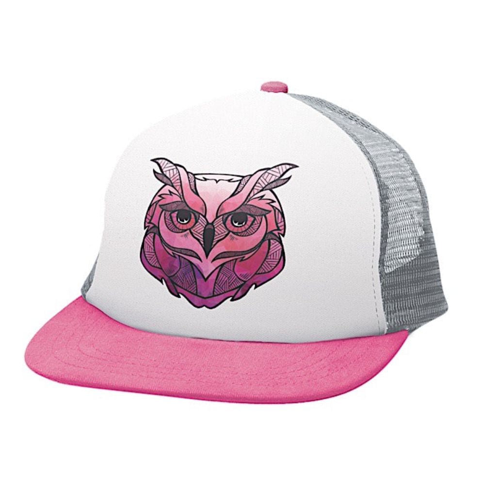 Ambler Icon Ambler - Faces Kids Trucker Hat - Owl – Outdoor Gear Exchange
