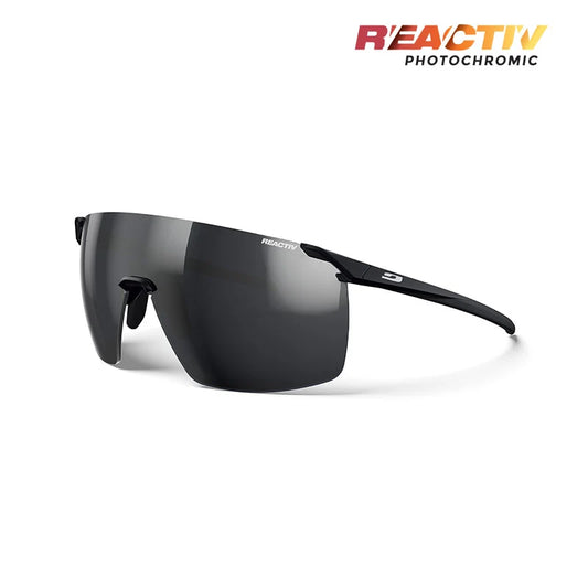 Julbo - Faster - Matte Translucent Black REACTIV 1 3 Light Amplifier