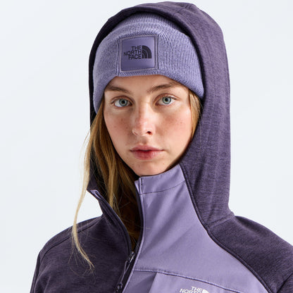 The North Face - Women's TNF Performance Fleece Full Zip Hoodie - Endless Dusk Dark Heather/Grounded Plum