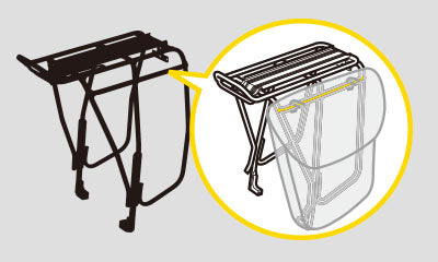 Topeak - Super Tourist DX Disc Rear Rack - Black