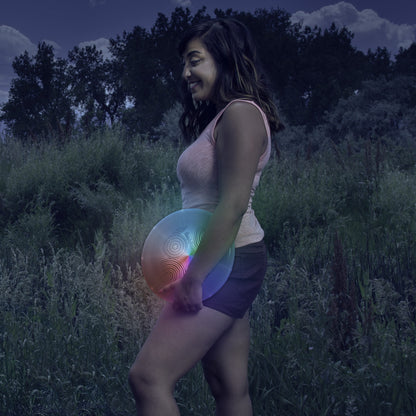 Nite Ize - Flashflight Rechargeable Light Up Flying Disc - Disc-O Tech