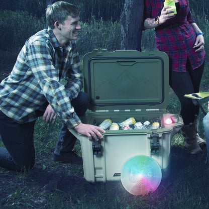 Nite Ize - Flashflight Rechargeable Light Up Flying Disc - Disc-O Tech