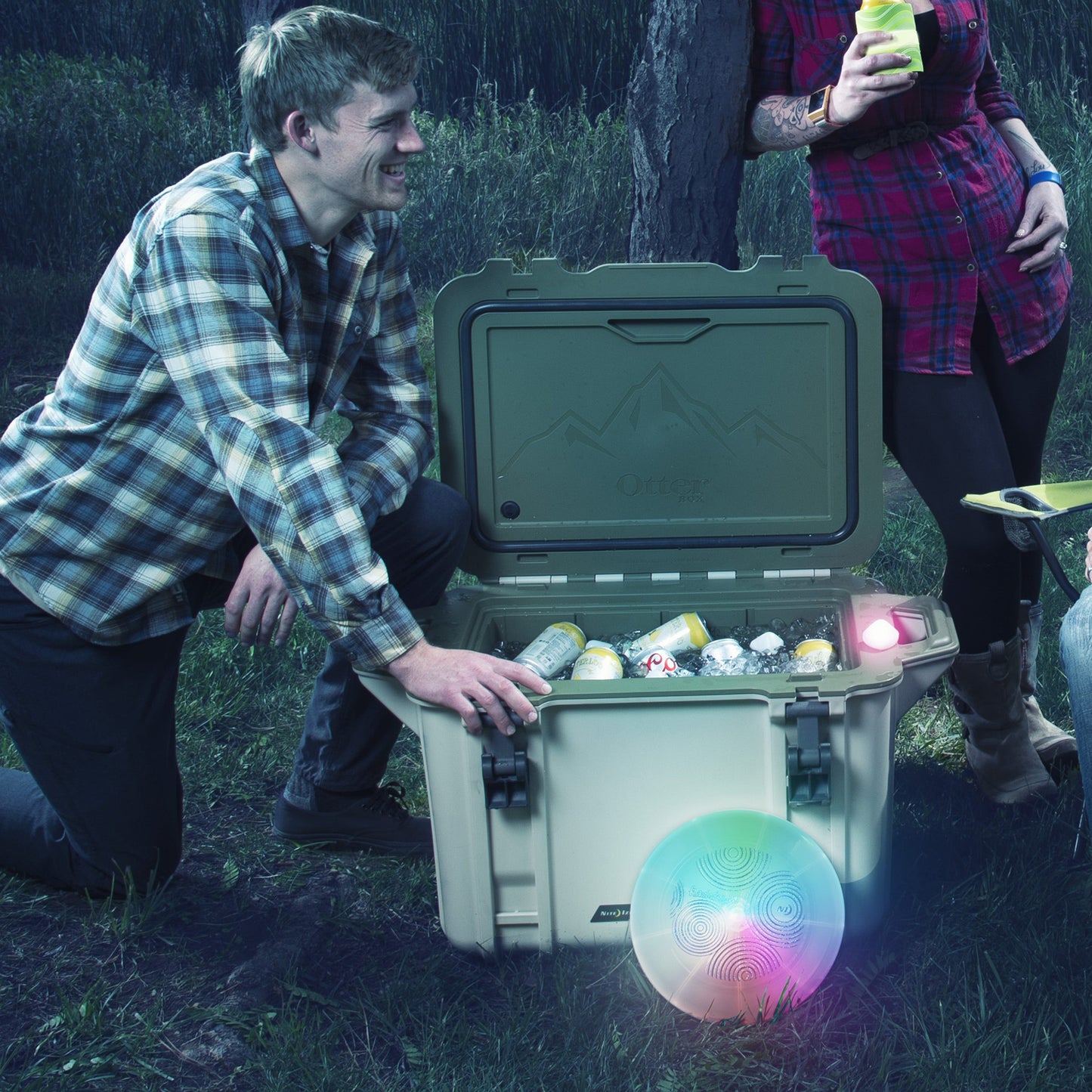 Nite Ize - Flashflight Rechargeable Light Up Flying Disc