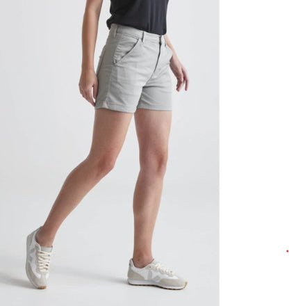 Duer - Live Lite Utility Short - Women's - Charcoal
