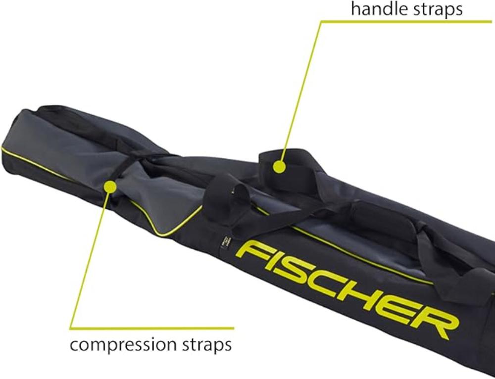 Fischer - Skicase 3 pair XC Performance - 210 Black Yellow