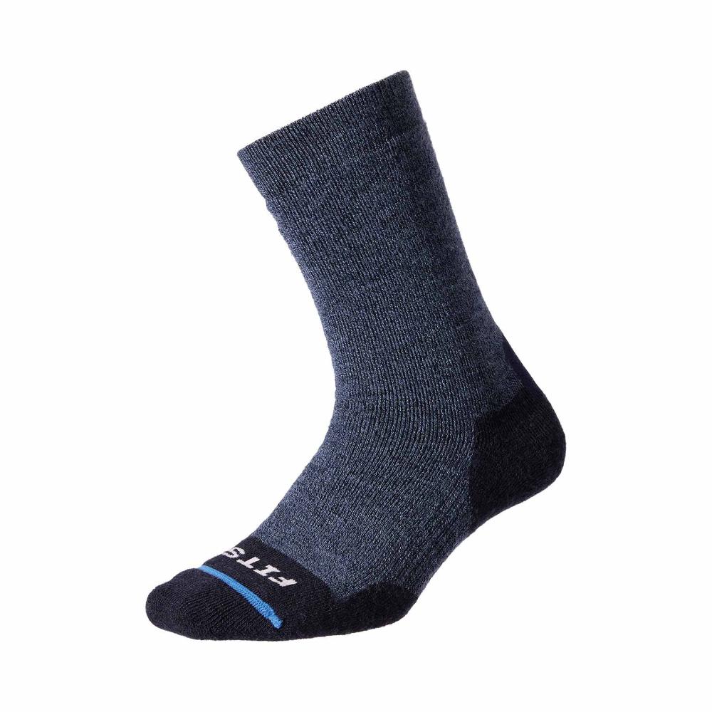 Fits - Full Cushion Hiker - Crew - Coal