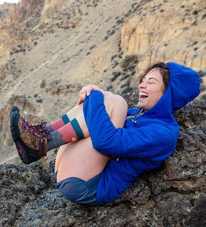 Fits - Light Cushion Hike - Crew | Teton - Chestnut / Stormy Weather