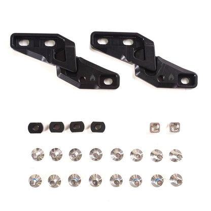 Spark R&D - Fixie Clips, Through-Mount - Black