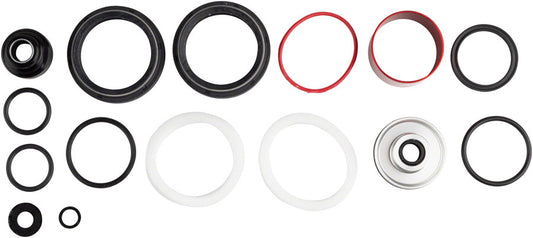 RockShox - Fork Service Kit - 200 Hour/1 Year, Charger, 38mm, ZEB R / Select, Silver Sealhead, A1