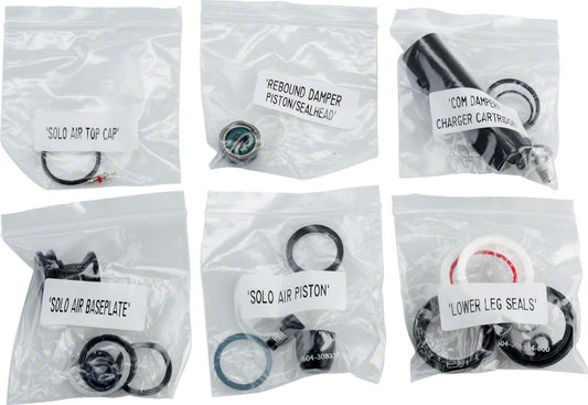 RockShox - Fork Service Kit, Full: Pike, 2014+ Solo Air Upgraded