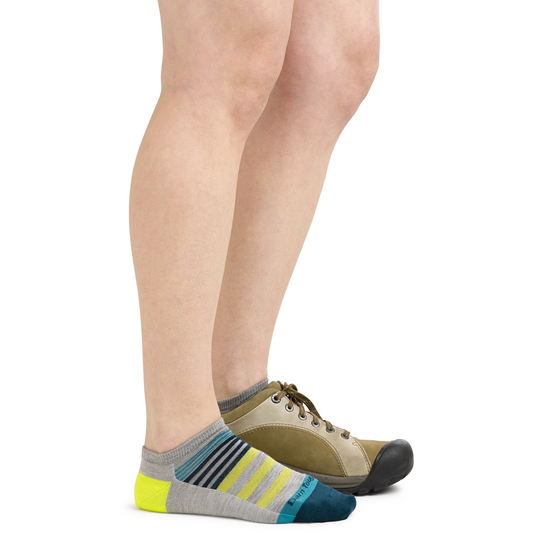 Darn Tough - Beachcomber No Show Lightweight - Women's - Charcoal