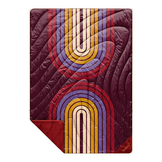 Rumpl - Original Puffy Blanket - Fig Retro Reflection