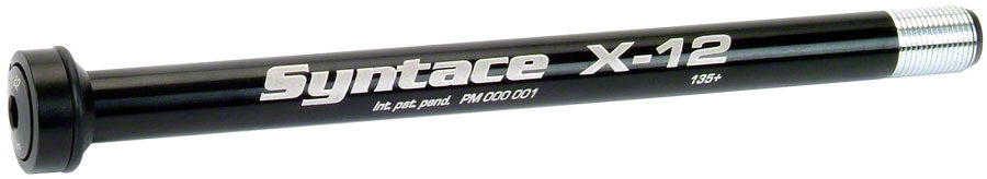 Syntace - X-12 Rear Thru-Axle: 142 x 12 mm, Black