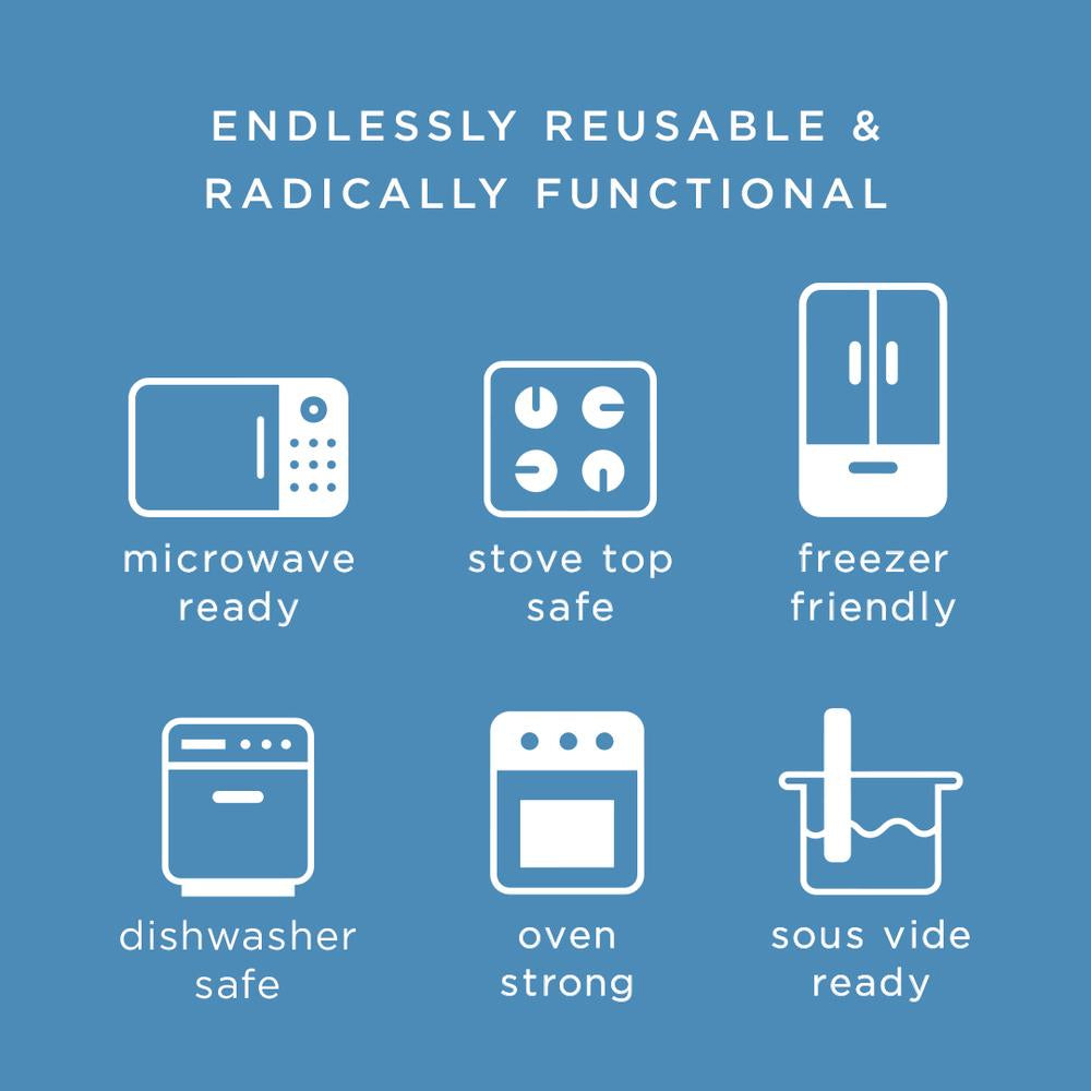 Stasher - Stand-Up Bag Mini - Clear